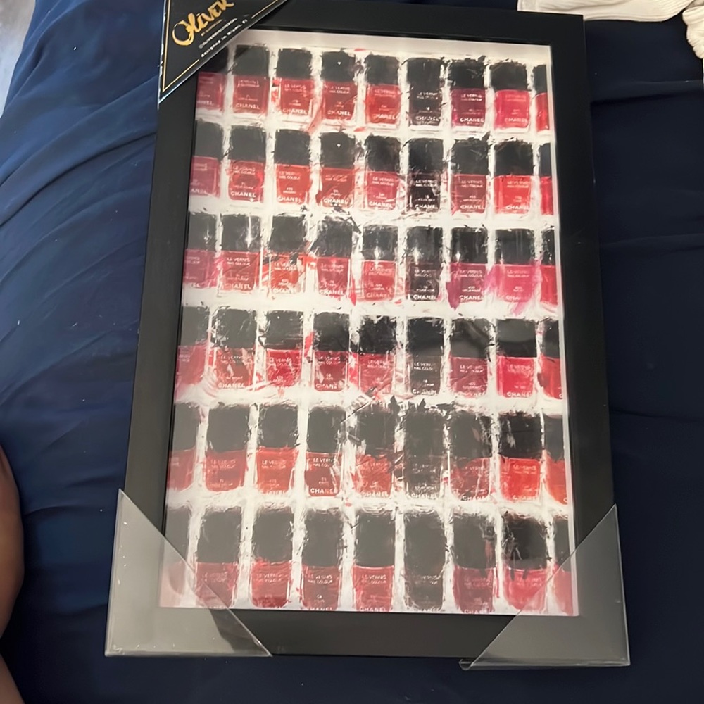 Oliver by Oliver Gal Chanel nail polish frame